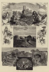 Die Weinlese in Burgund